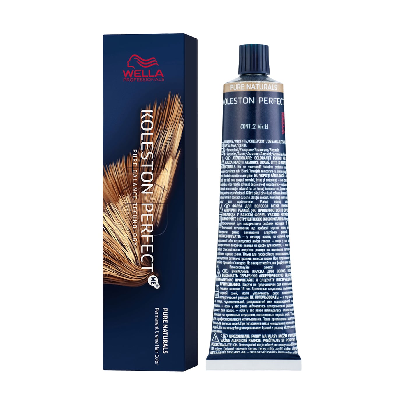 Уцінка! Стійка крем-фарба для волосся Wella Professionals Koleston Perfect Me+ Pure Naturals 88/0, 60 мл